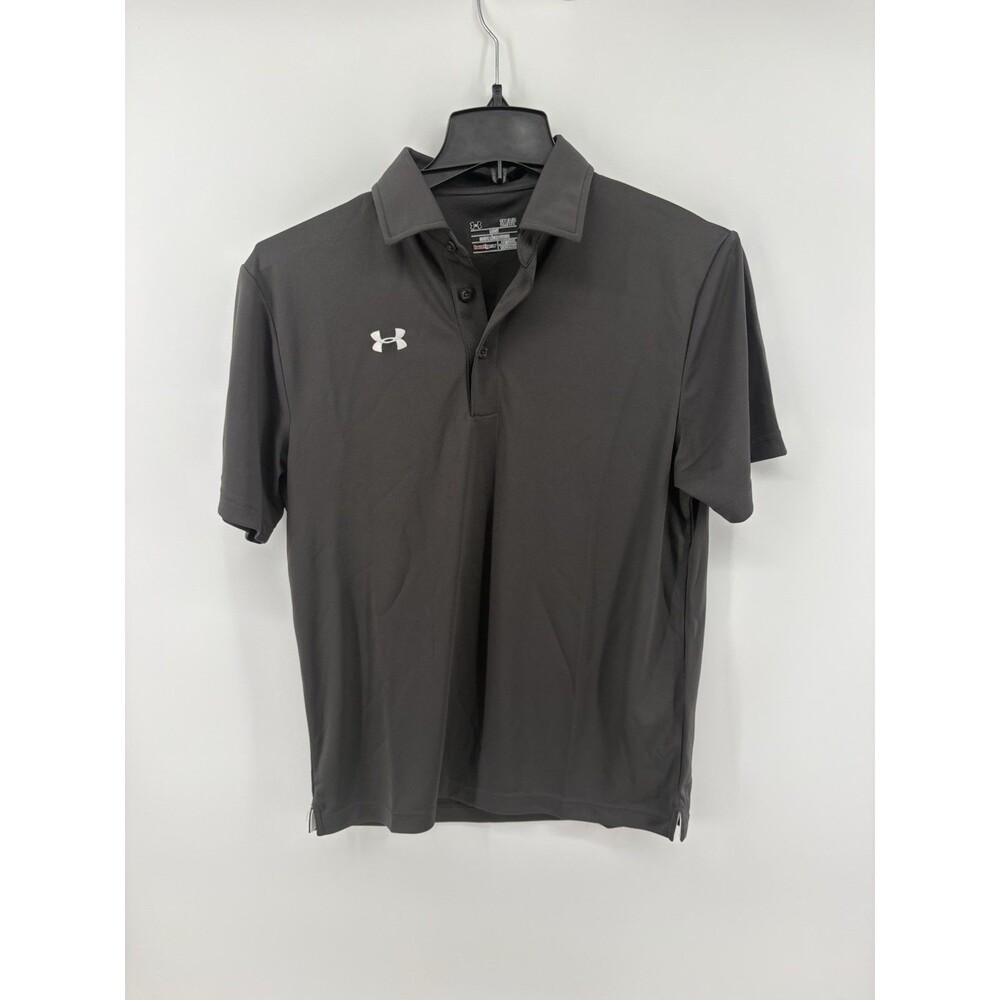 Under Armour Men’s Gray Every Teams Polo NWT Size Small Golf Loose Heatgear
